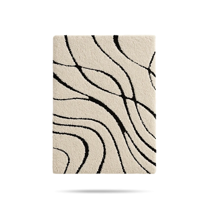 Ковер шегги из шерсти