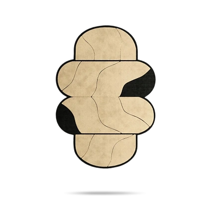 Ковёр ручной работы из шёлка