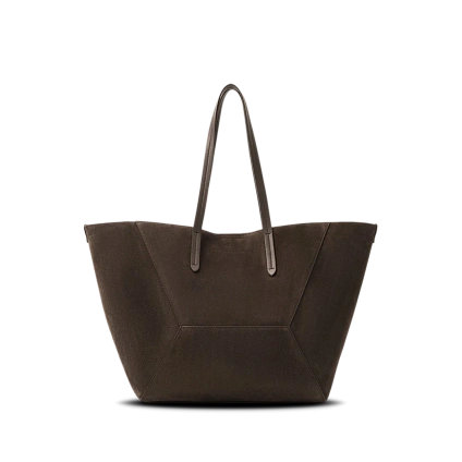 Сумка из кожи / замши